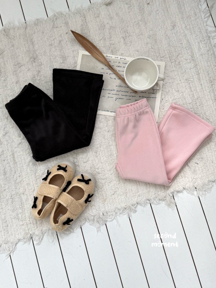 soft bootcut pants -second moment-7