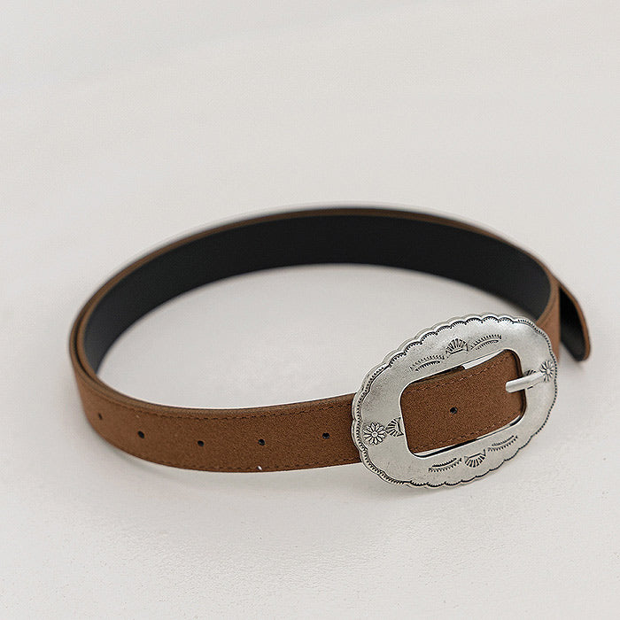 vintage suede belt - zanclover-20