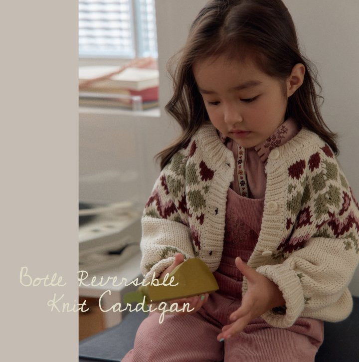 Boteul Reversible Knit Cardigan - OREN-8