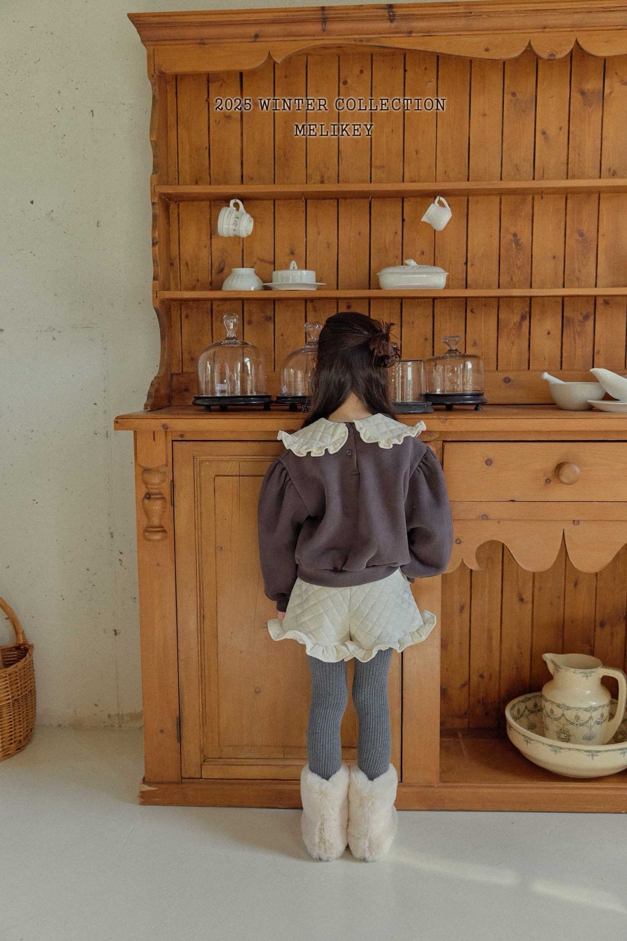 quilted frill shorts-Melikey-23