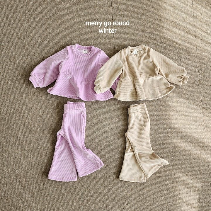 merry bootcut set-merry go round-3