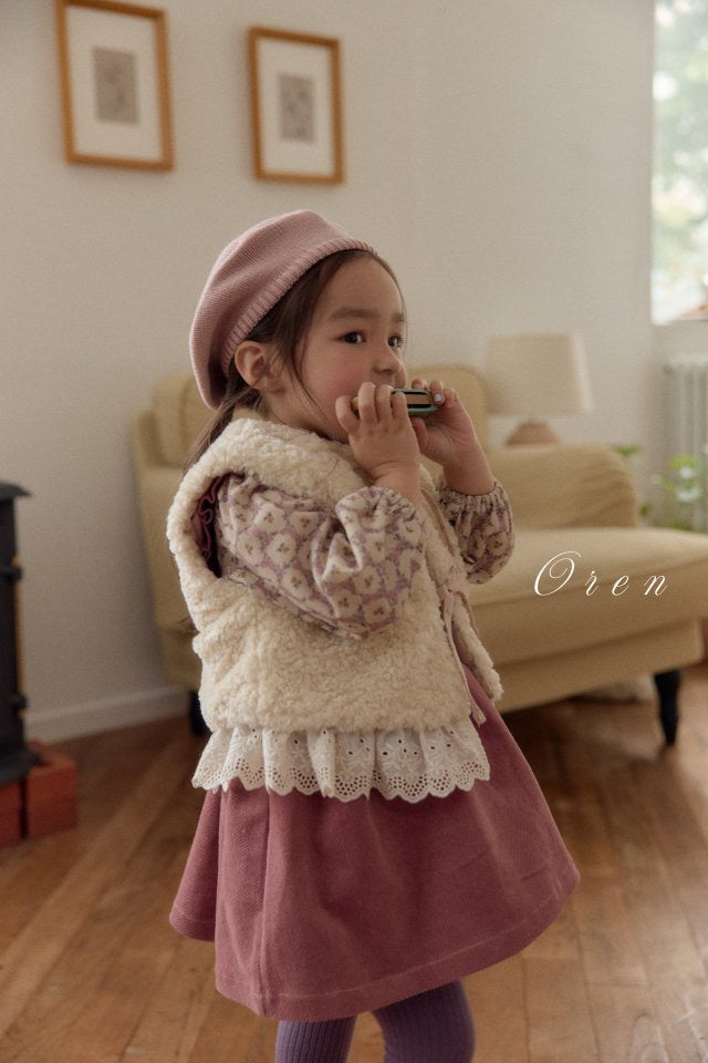 Bianca Fur Vest - OREN-15