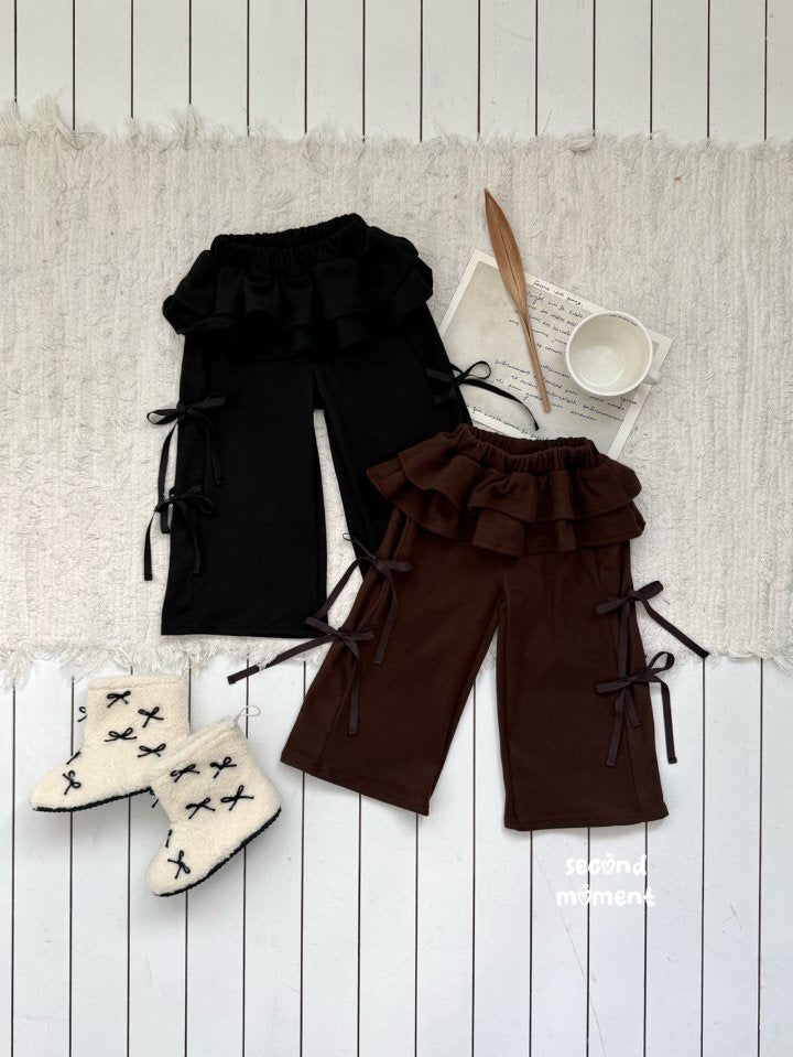 kankan ribbon pants -second moment-2
