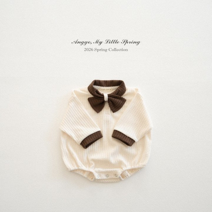 ｜即納｜Cream bun Romper / anggo