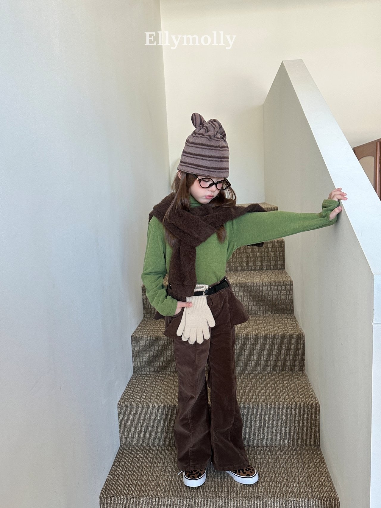 sally peach frill bootcut - ellymolly - 9