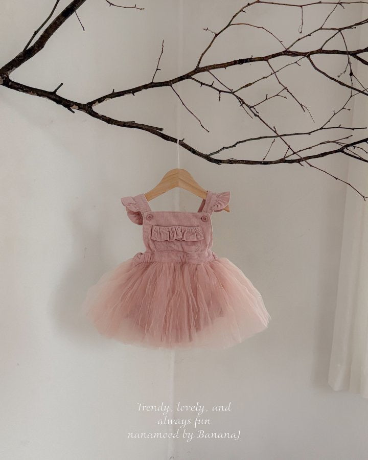 Bebe Tulle Overall Suit - nanamood by banana.j-4