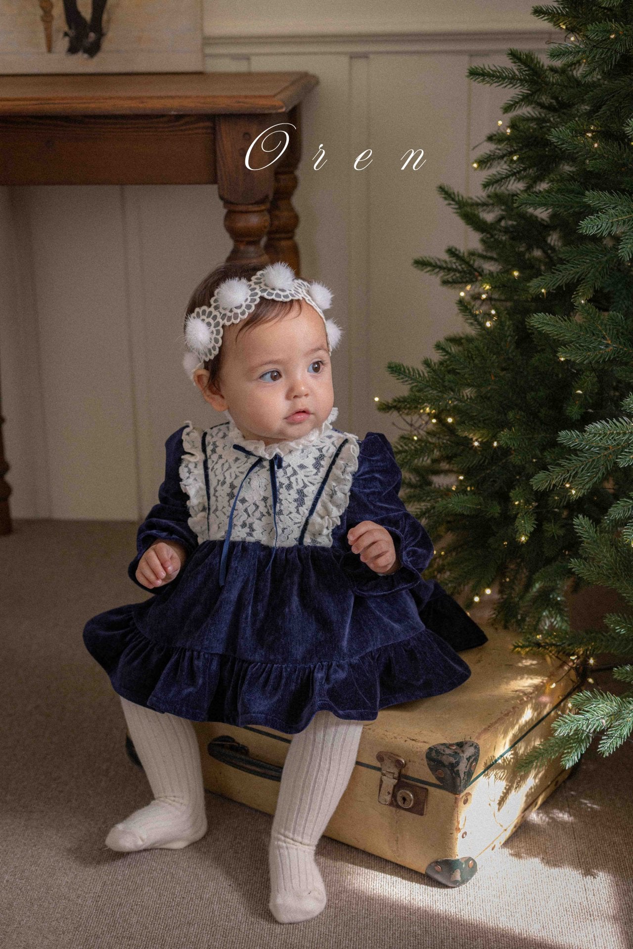 Ellen Velours Suit OREN-14