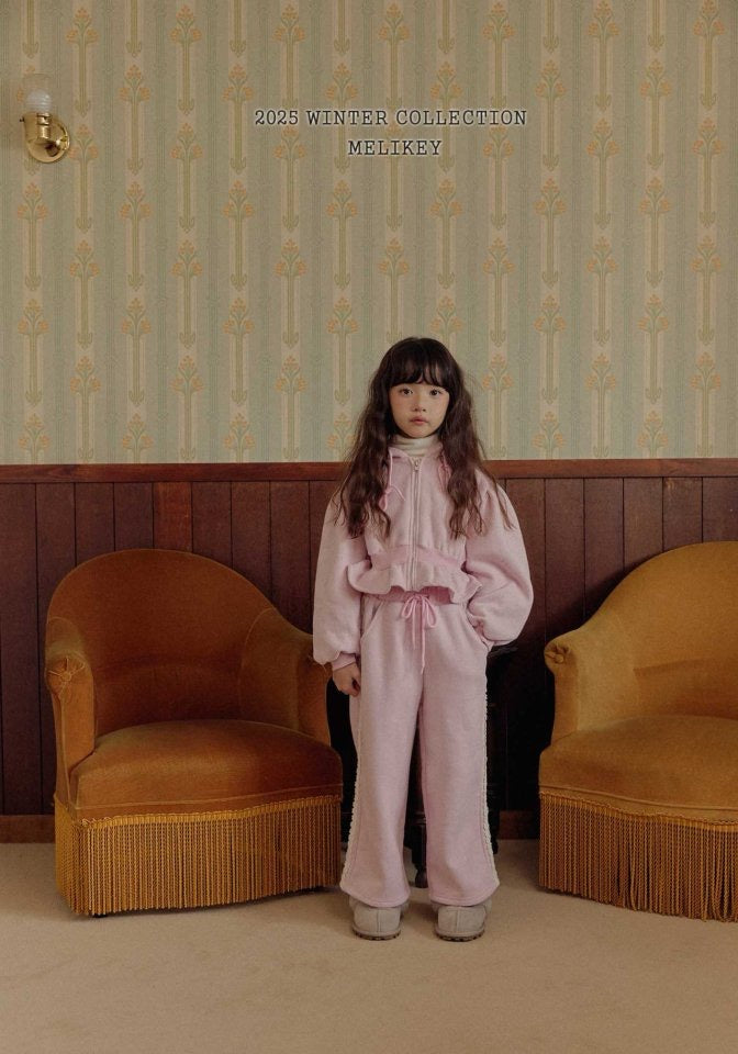 lovely ribbon wide pants-Melikey-34