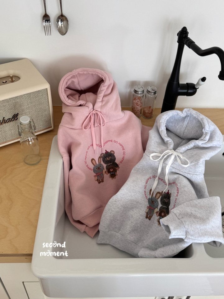 hippie friends hoodie -second moment-12