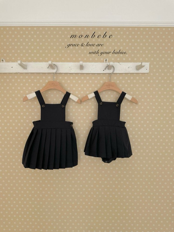 Emma Pleated Suspenders Skirt & Suit-monbebe-28