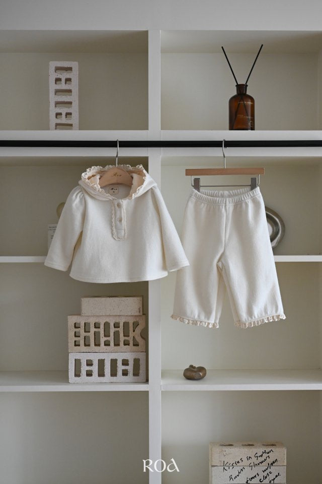 Pointed Hood Knit Set - Roa - 22