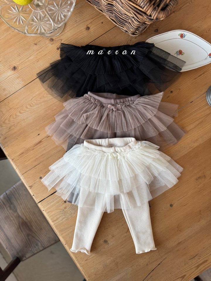 cancan tutu leggings-marron-6