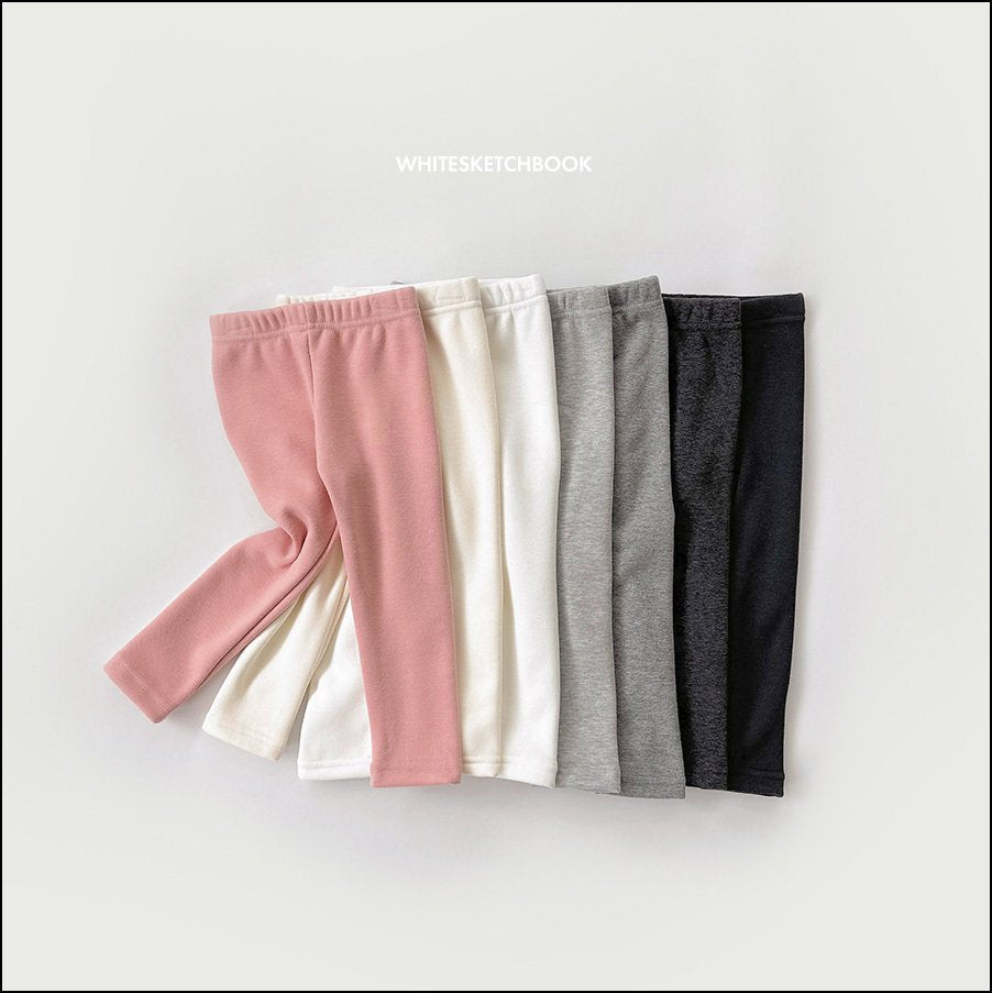 Warm leggings - white sketch book -13