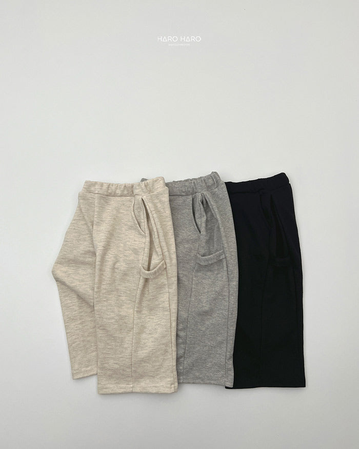 Board String Wide Pants -HAROHARO-12 /mun kodomofuku
