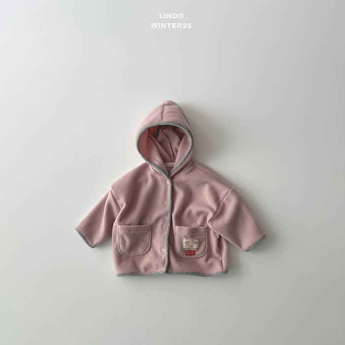 bouncy fleece hoodie jacket-LINDO-23