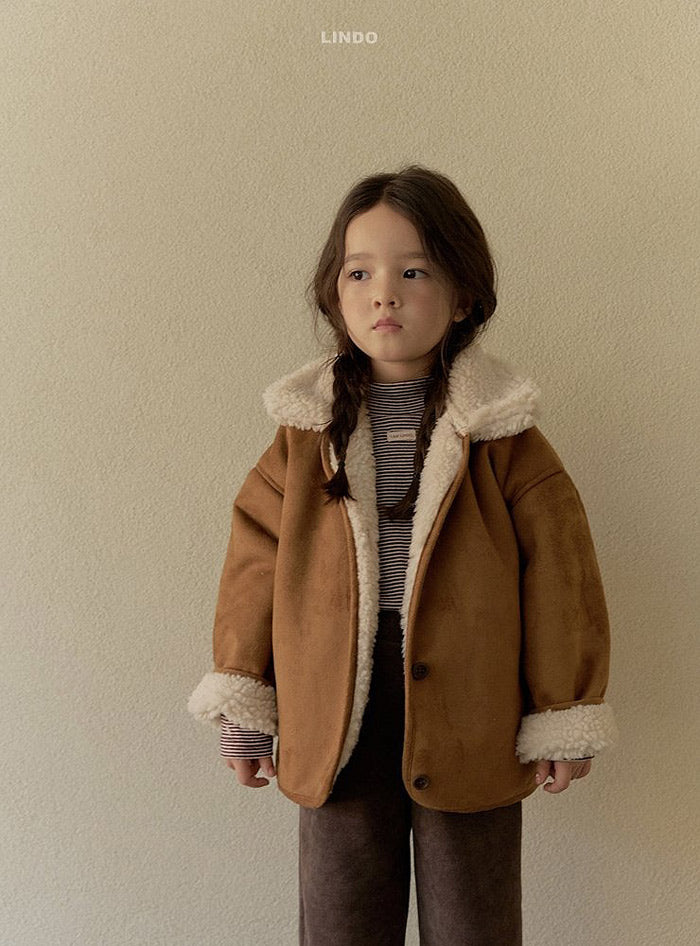 Creamy Mustang Jacket - LINDO-47