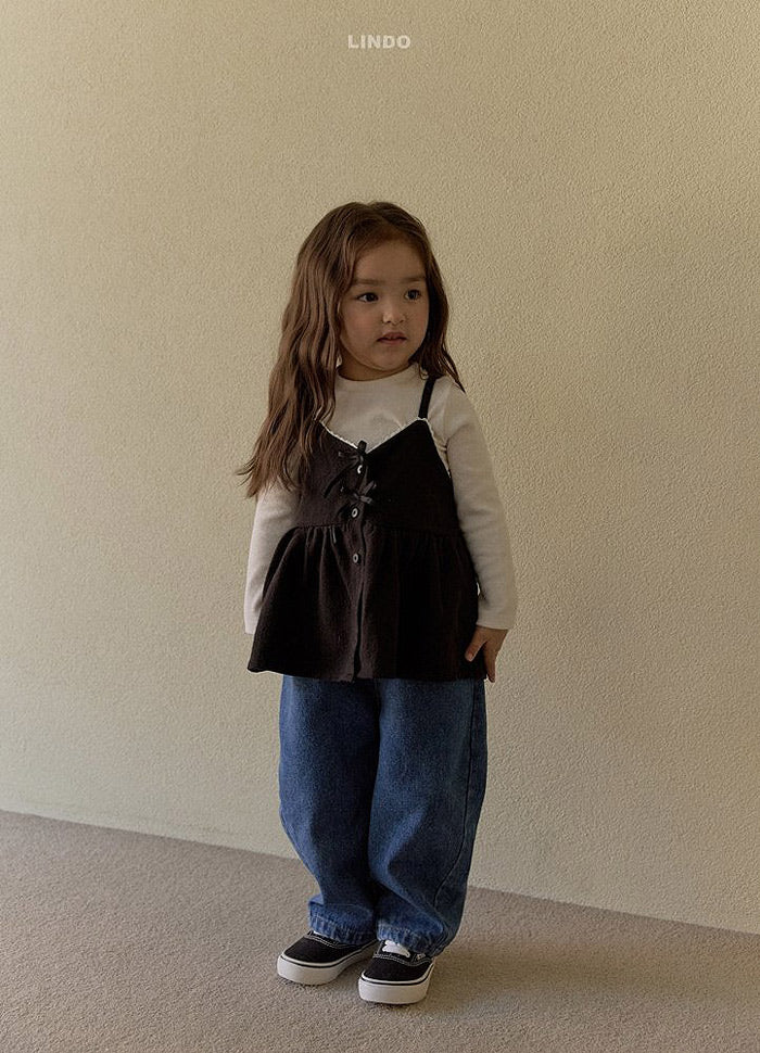 Seolreim Ribbon Blouse - LINDO-44