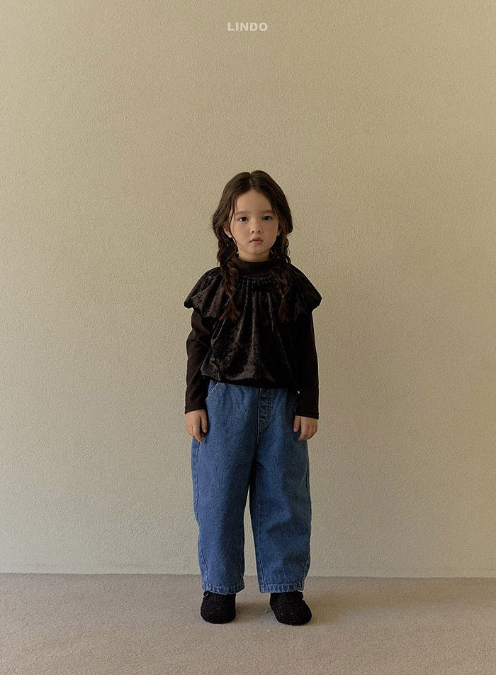 alice velvet puff blouse-LINDO-31