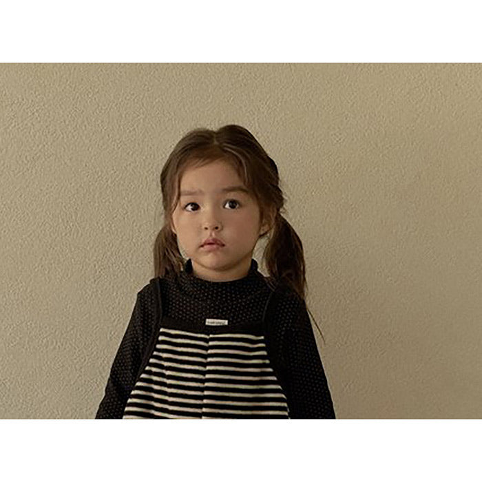 tiny dot mock neck top-LINDO-8