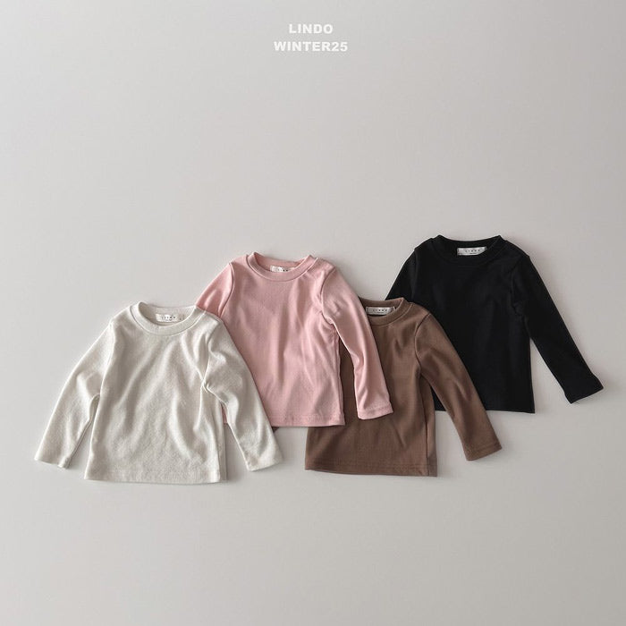 basic soft T-shirt-LINDO-10