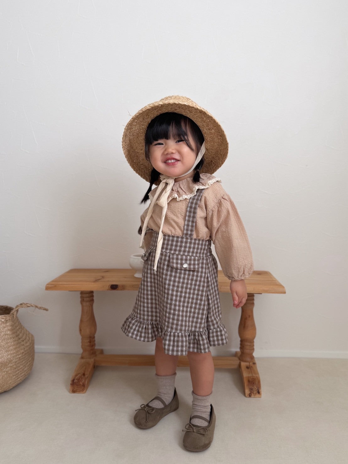 ｜即納｜daisy skirt-marron