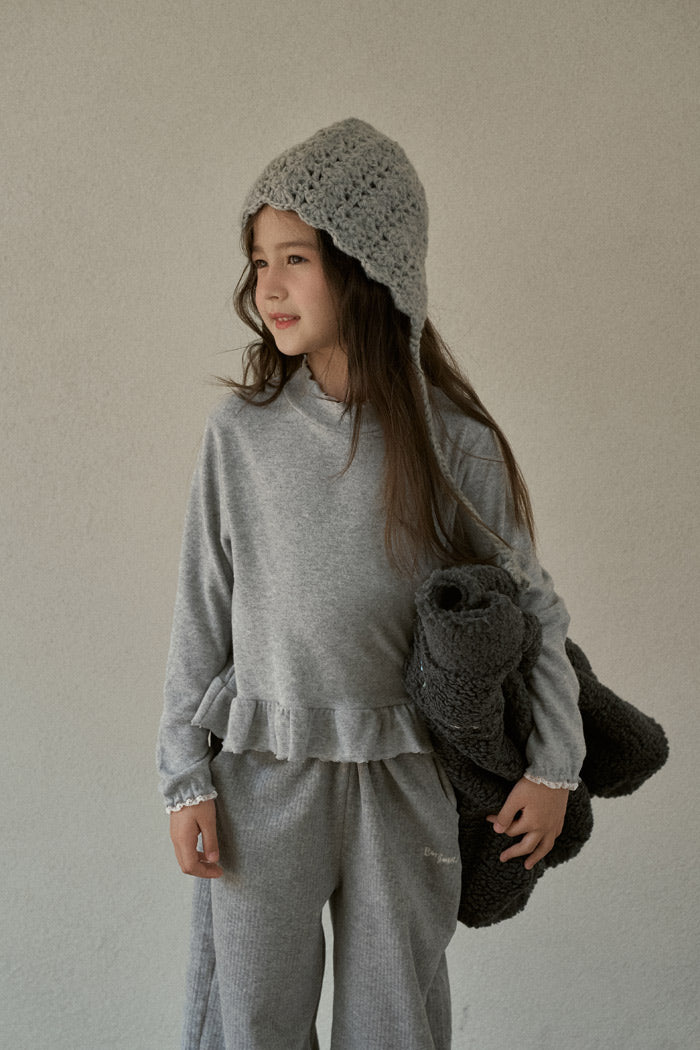 Frill Corduroy T-shirt - momoann - 5