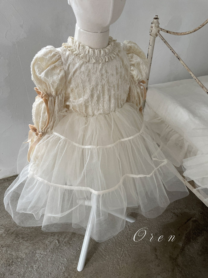 Vellose Organza Dress (Kids) - OREN-3