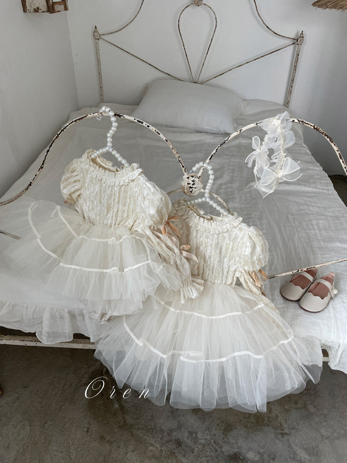 Vellose Organza Dress (Kids) - OREN-3
