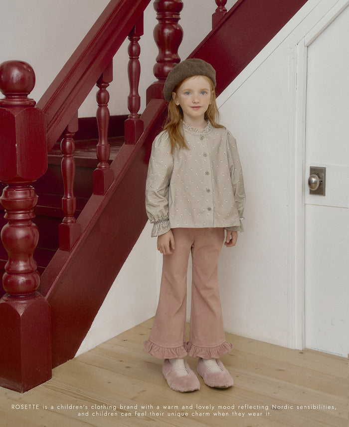 romi frill pants -ROSETTE-17