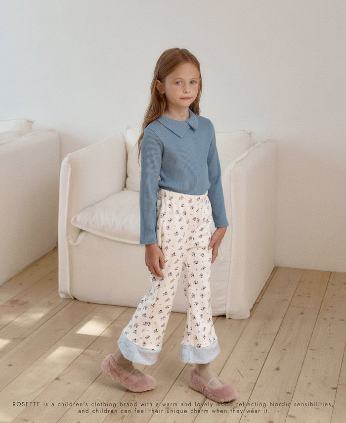 powder mink pants -ROSETTE-20