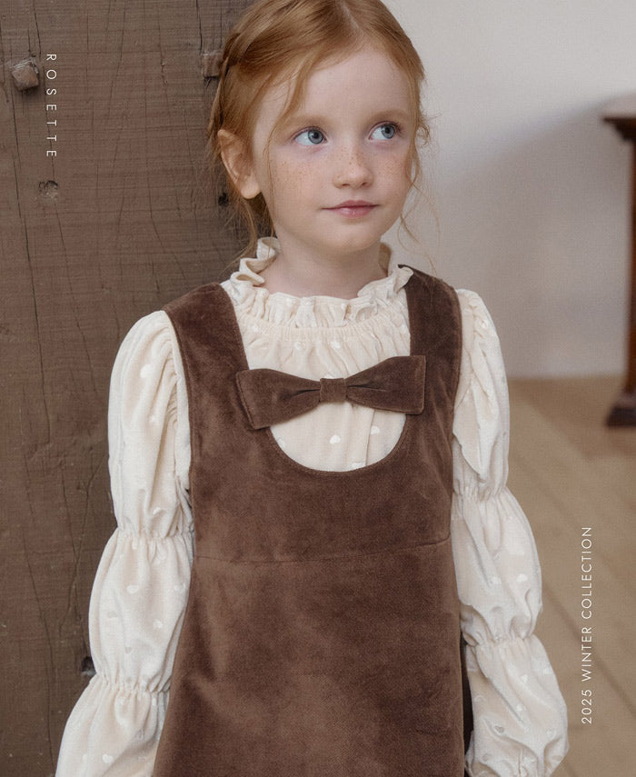 heart bubble blouse -ROSETTE-24