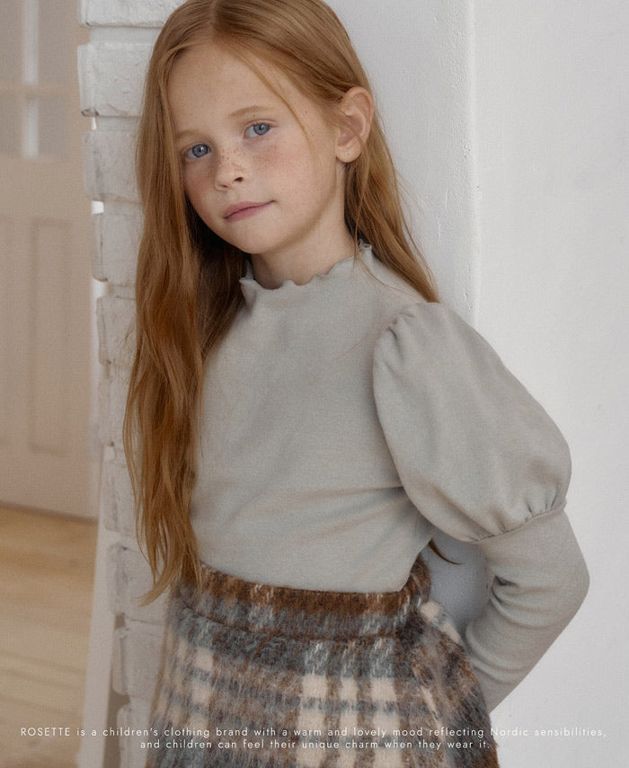 blanc puff tee -ROSETTE-25