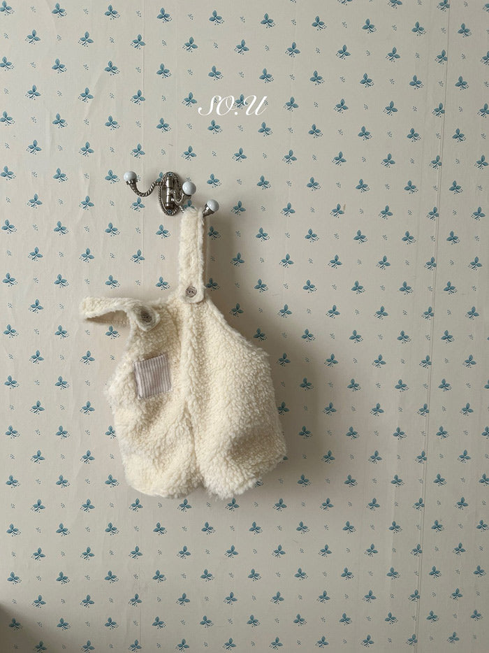 heart fleece suspender suit-so.u-20