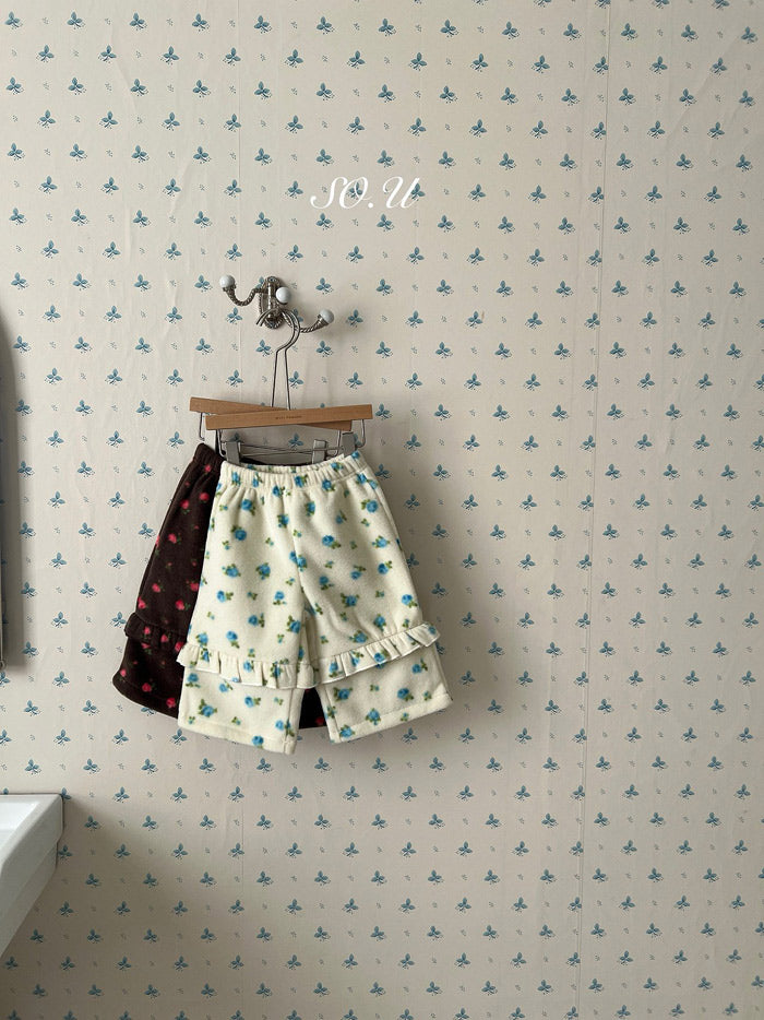 rose frill wide pants-so.u-18