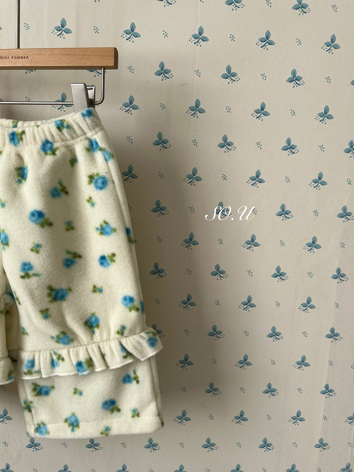 rose frill wide pants-so.u-18
