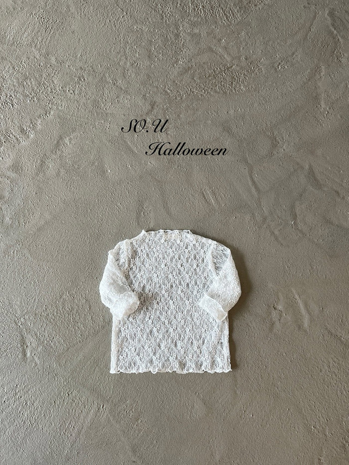 Lace Neck T -SO.U-6