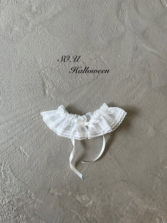 Shirring Lace Apron -SO.U-7