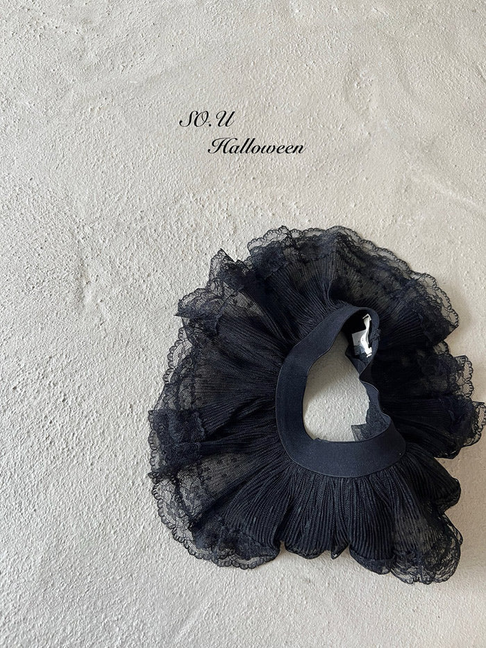 Lace Apron Skirt -SO.U-8