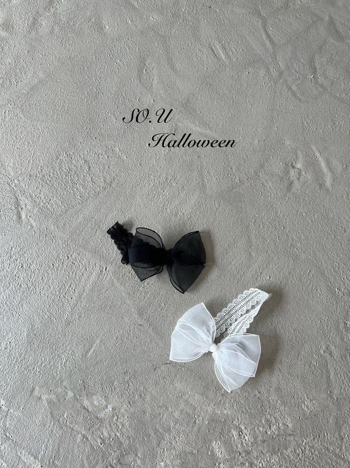 Sheer Ribbon Hairband -SO.U-10
