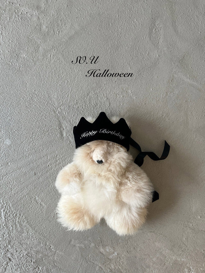 Velvet Embroidered Crown -SO.U-1
