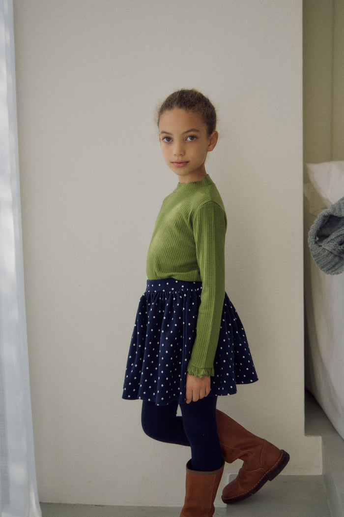 Snow Dot Skirt-soyekids-23
