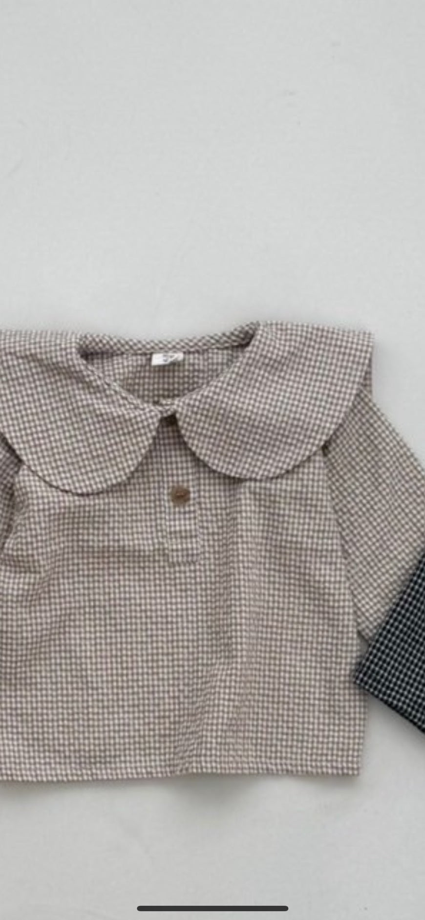 Check sailor blouse - mimimarket - 18 / mun kodomofuku