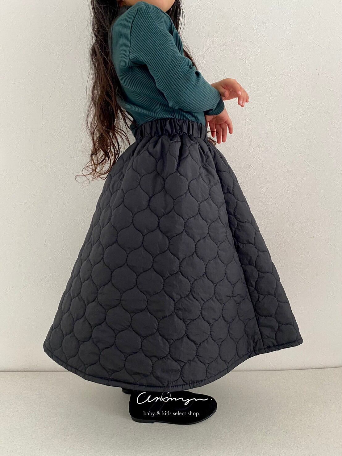 ⚫︎ quilting skirt