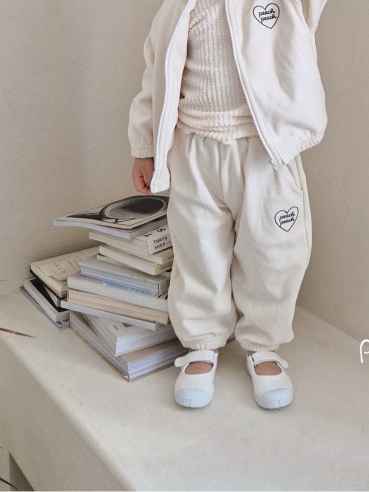 Peach Fleece Pants peach peach-16