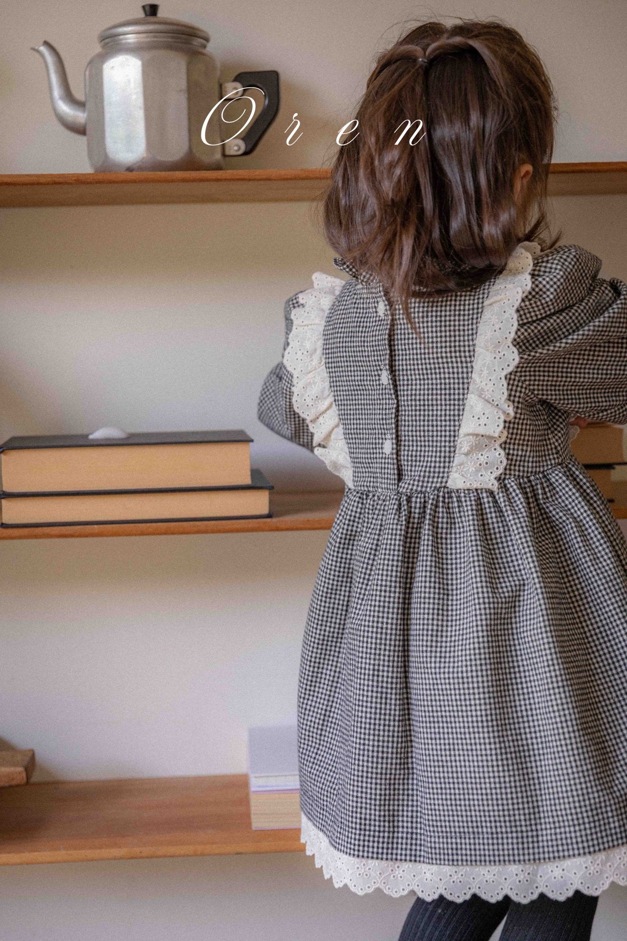 Ange Check Dress OREN-13