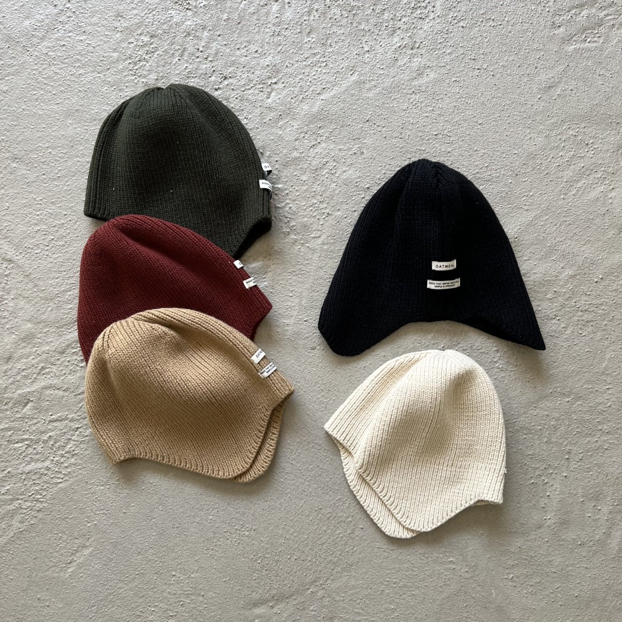 free Basic Beanie / oatmeal-7