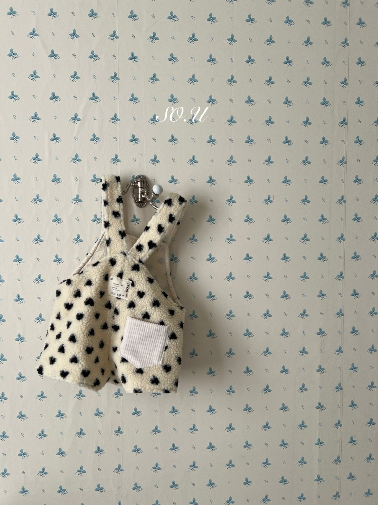 fleece suspender suit-so.u-21